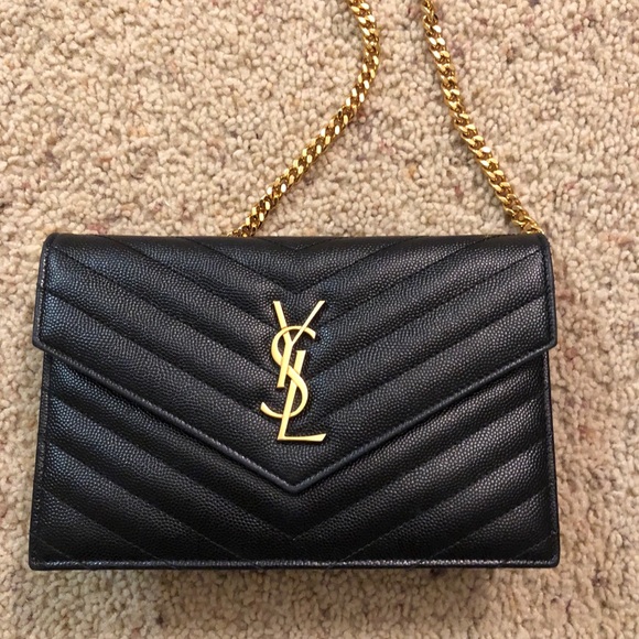 SAINT LAURENT small black shoulder bag - Picture 2 of 7